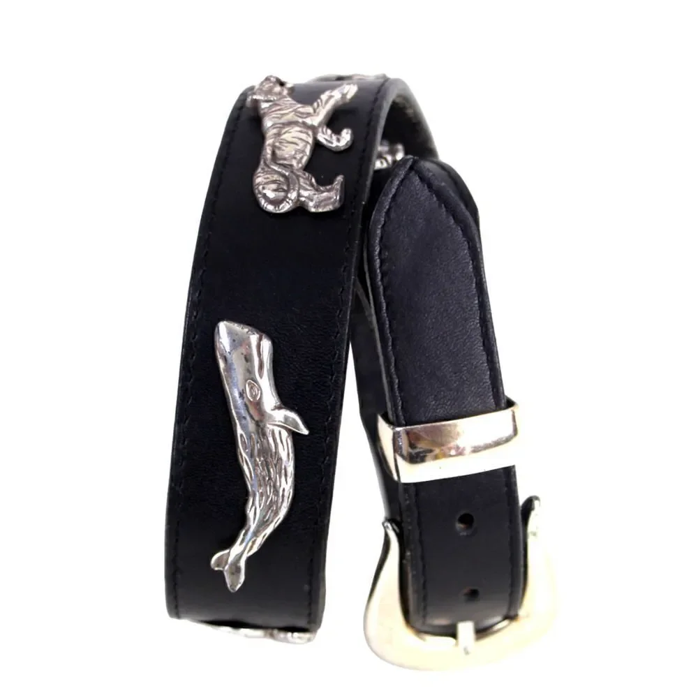 Hones BLACK GENUINE LEATHER 1